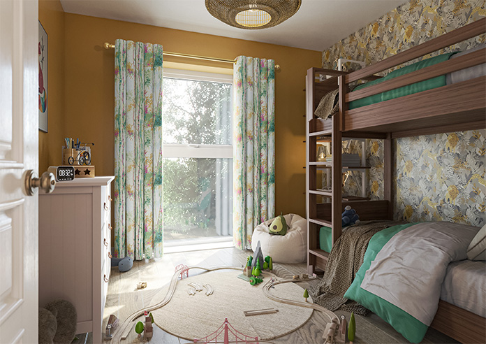 Silver Birch, Orchid - Made to Measure Curtains - Image 8